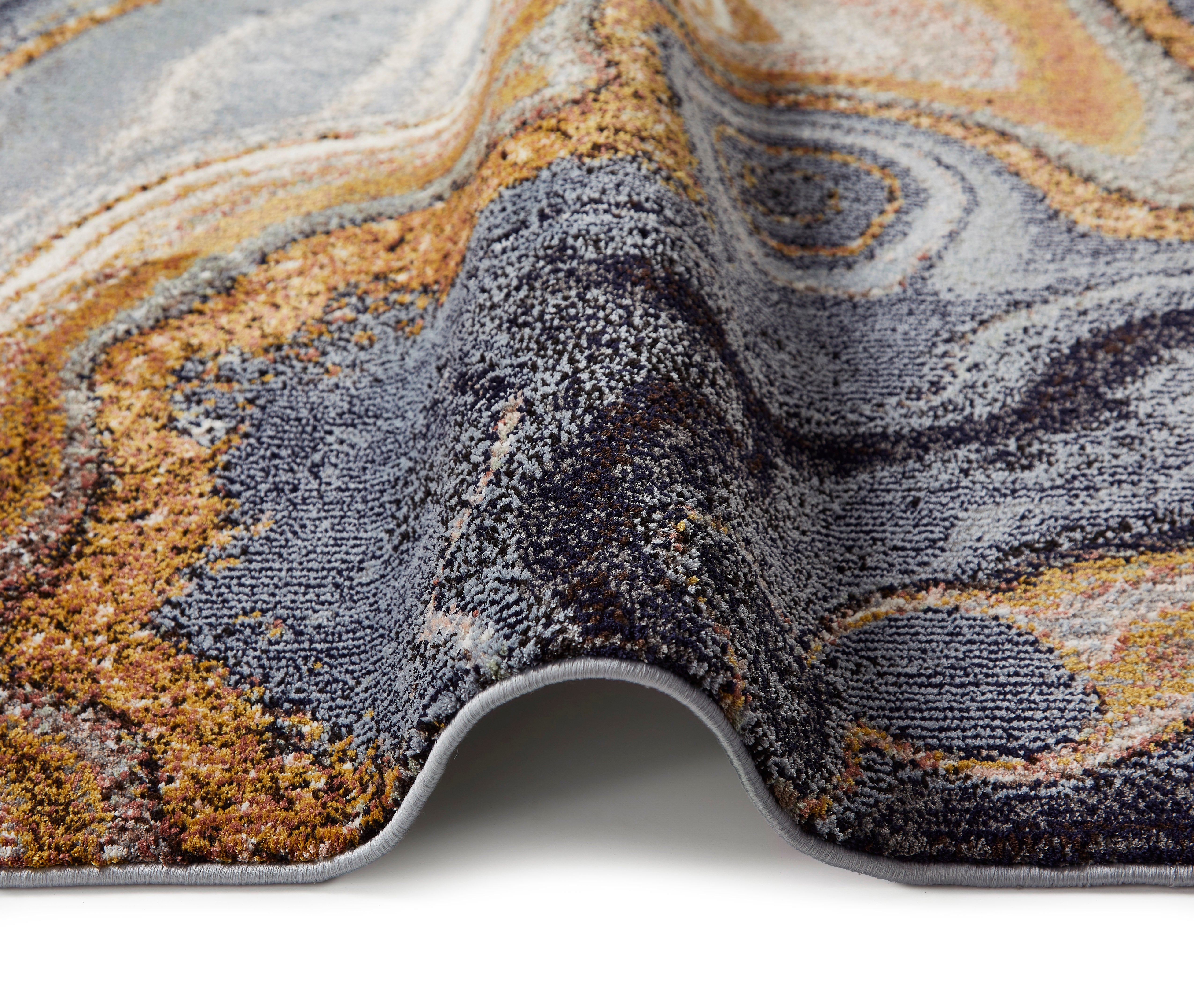 Concept Looms Amara AMA107 Blue Bronze Large Rectangle Rug